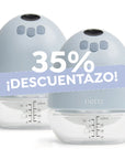 Sacaleches portátil VERA Pump Azul