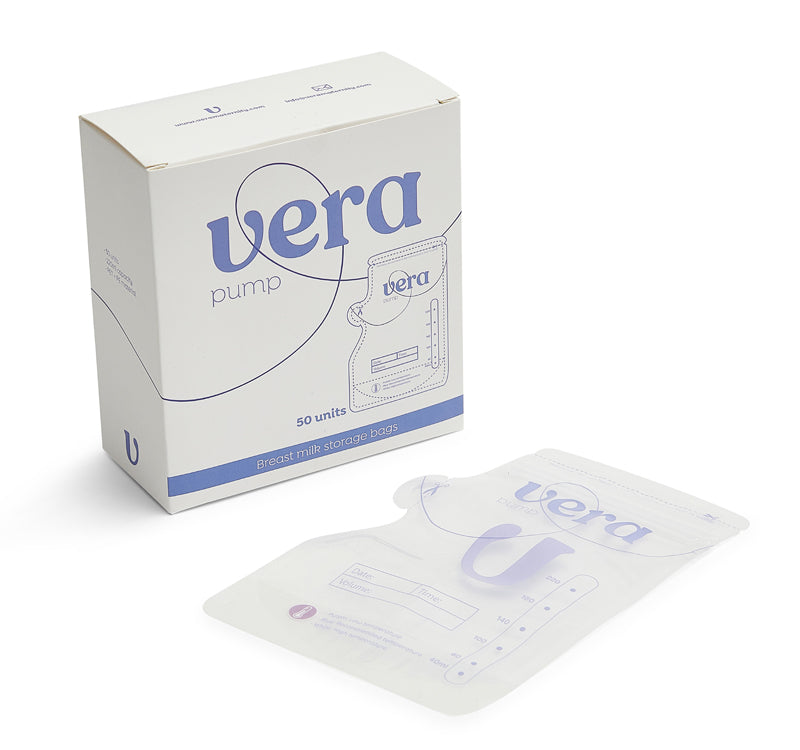 Bolsas de almacenamiento de leche materna