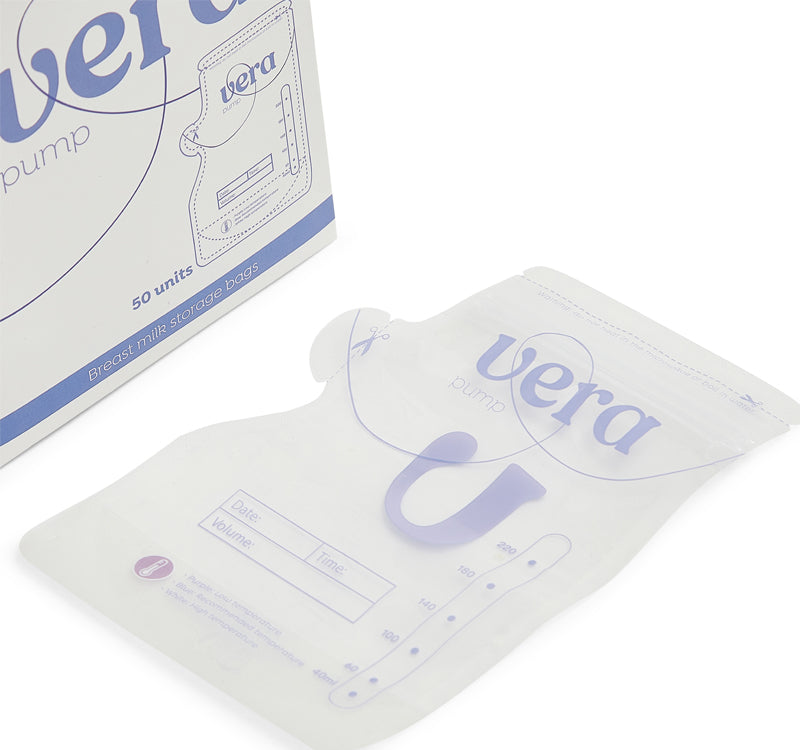 Bolsas de almacenamiento de leche materna