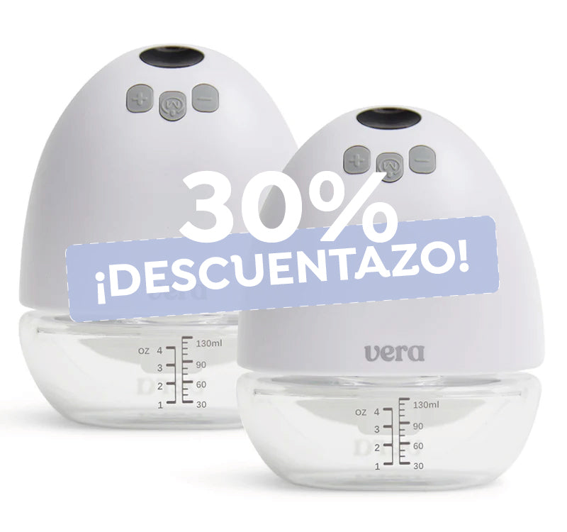 Sacaleches eléctrico portátil VERA Pump Blanco