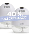 Sacaleches eléctrico portátil VERA Pump Blanco