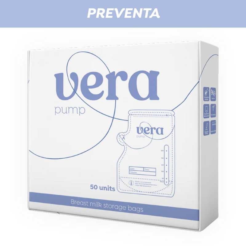 Bolsas de almacenamiento de leche materna